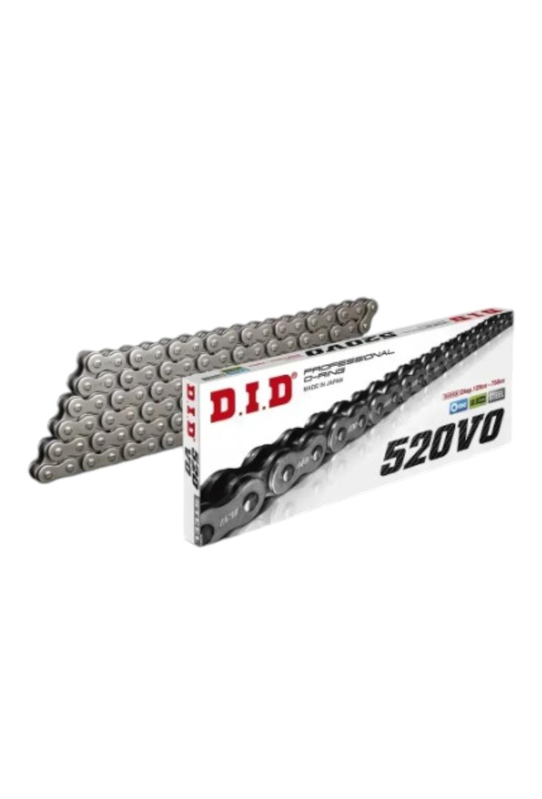 CADENA DID 520 HO - 124L - JAPON CON ORING