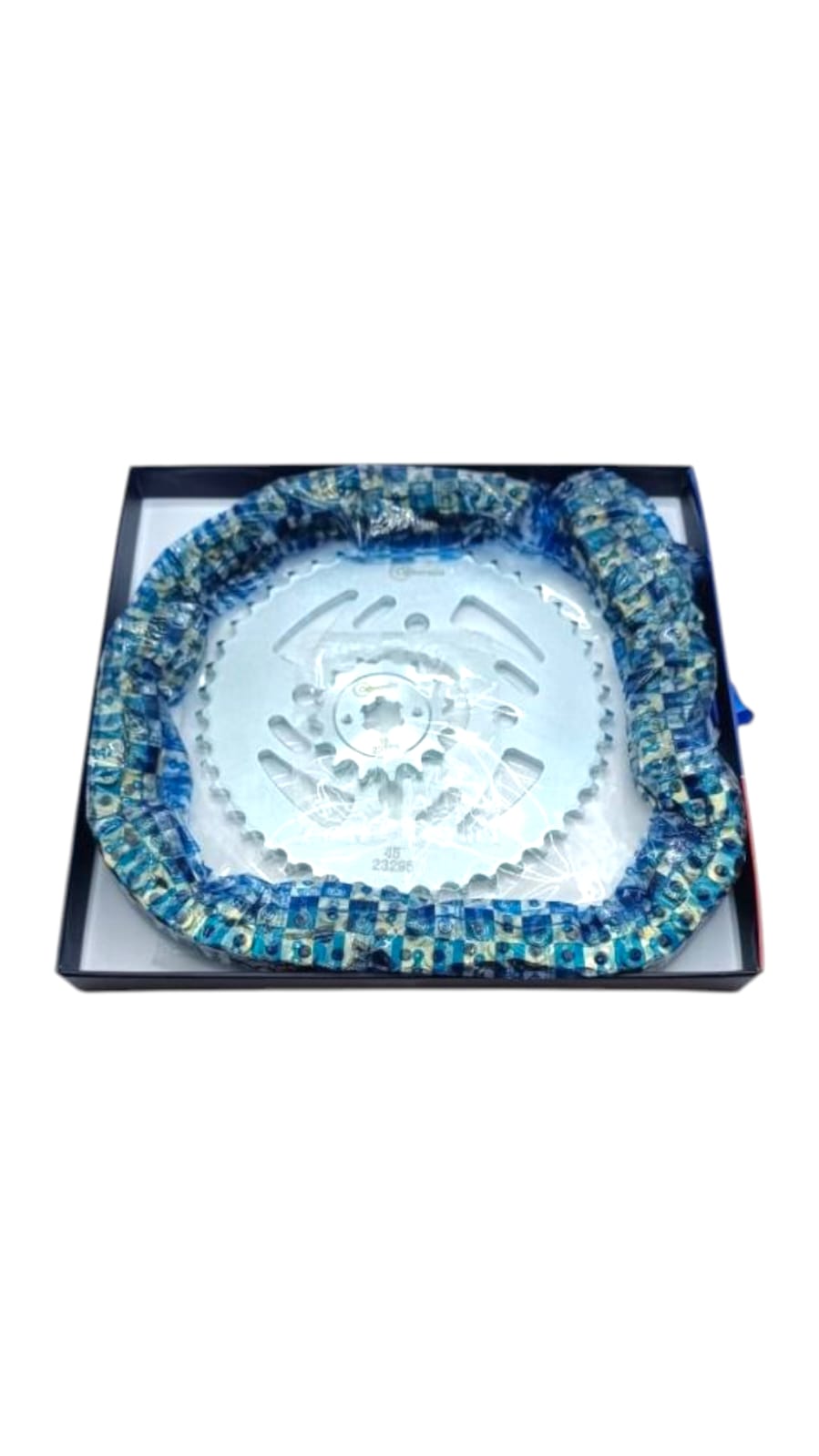 KIT TRANSMISION YAM. FZ16/2.0 CADENA DORADA