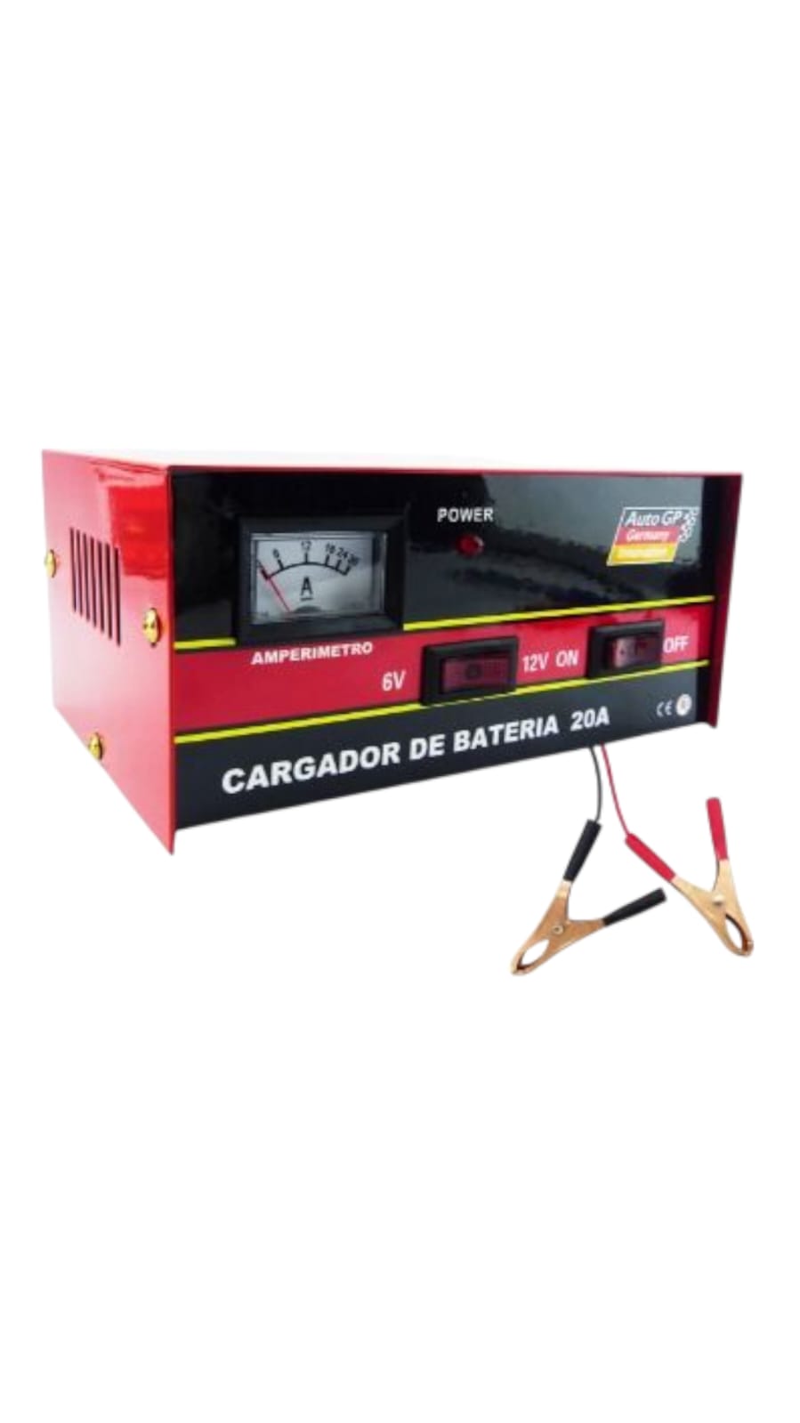CARGADOR PARA BATERIA 20 AMP 6 - 12 VOLT